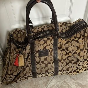 Coach duffel bag